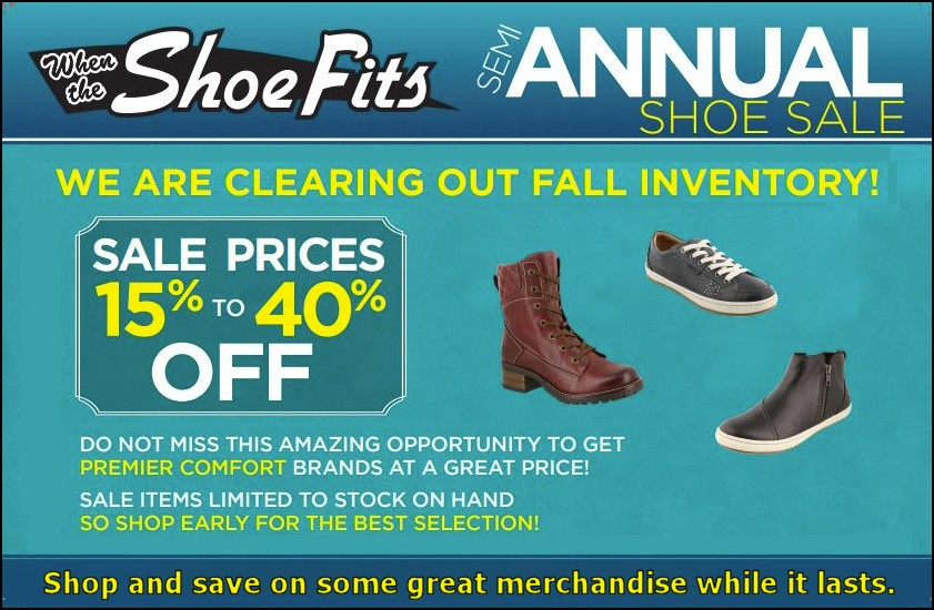 Shoe Sale Alert