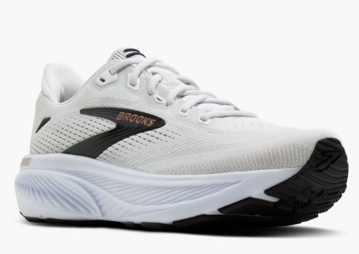 Brooks Ghost 18 - White/Black/Rose Gold