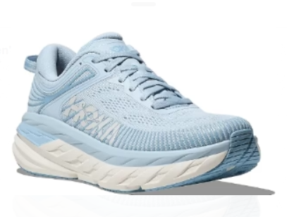 Hoka Bondi 7 - Icewater White