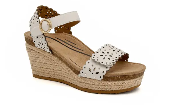 Aetrex Sydney Cutout - Off White