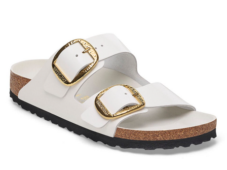 Birkenstock Arizona Hammered BB - Antique White