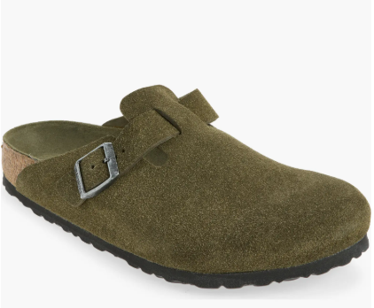 Birkenstock Boston Suede - Thyme
