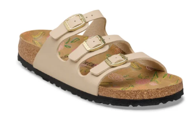 Birkenstock Florida Birko Flowers - Sandcastle
