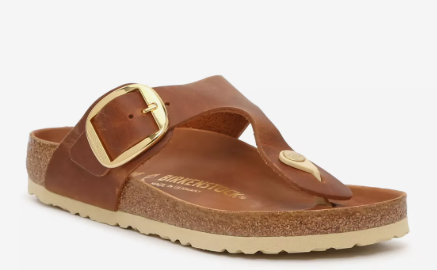 Birkenstock Gizeh Big Buckle - Cognac