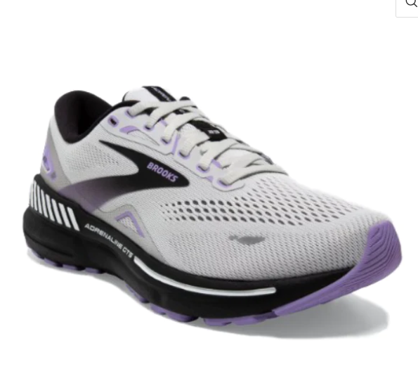 Brooks top purple sneakers