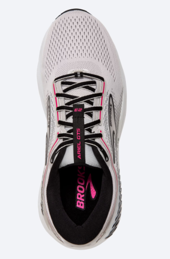 Brooks Ariel 23 Grey Black Pink When The Shoe Fits