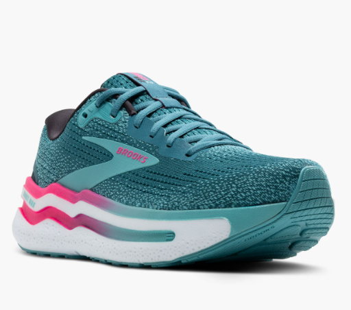 Brooks Ghost Max 2 Women s Storm Blue Pink Aqua