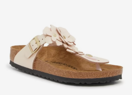 Birkenstock Gizeh Flowers - Light Rose