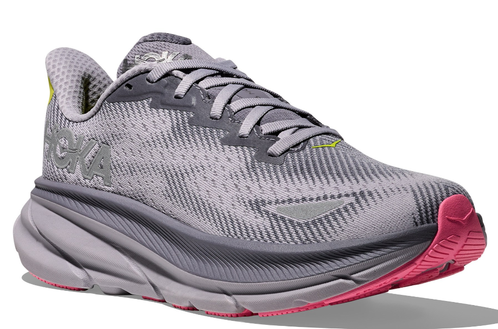 Hoka Clifton 9 GTX - Grey Skies/Foggy Grey