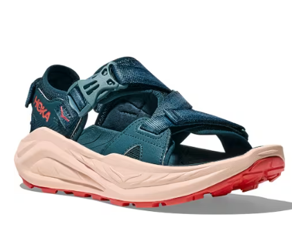Hoka Infini Hike TC - Blue Twilight/Grapefruit | When The Shoe Fits