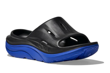 Hoka Ora Recovery Slide 3 - Black/Ultramarine
