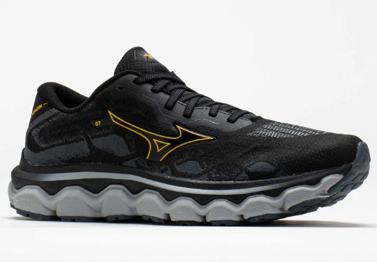 Mizuno Wave Horizon 7 - Black/Citrus | When The Shoe Fits
