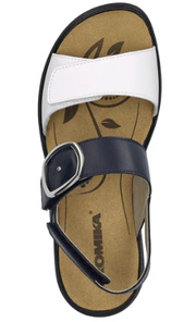 Romika Ibiza 12 - White/Dk Blue