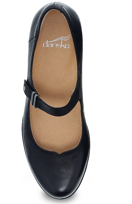 Dansko black 2025 mary jane