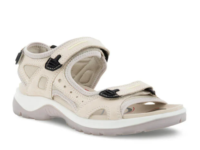 Ecco Yucatan Sandal - Limestone | When The Shoe Fits