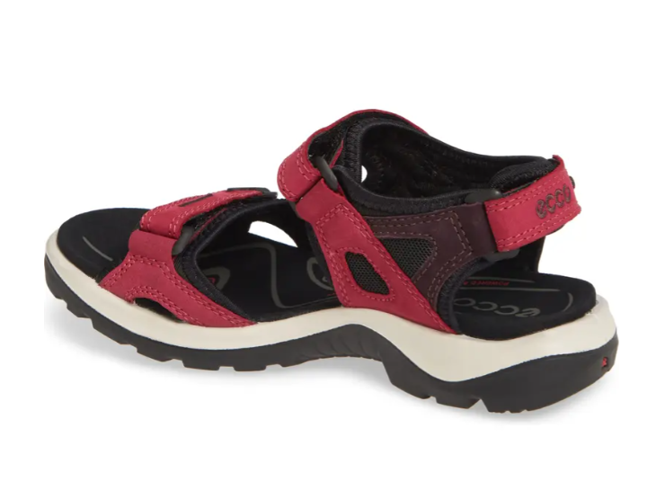 Ecco Yucatan Sandal Sangria Fig When The Shoe Fits