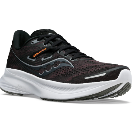Saucony Men s Guide 16 Black White When The Shoe Fits